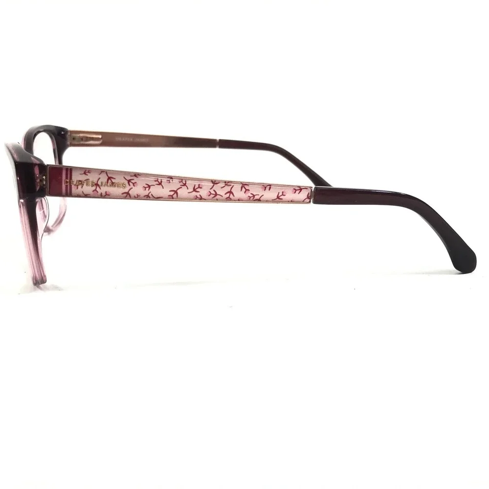 Draper James Eyeglasses Frames DJ5021 604 MERLOT GRADIENT Cat Eye 53-15-140